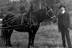 Austin McKay with his Horse and Buggy
